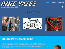 Tablet Screenshot of daveyatescycles.co.uk